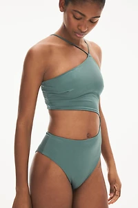 High-Leg Cutout Swimsuit