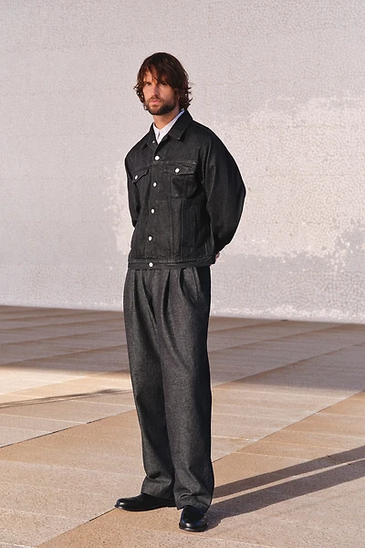 Relaxed-Fit Denim Pants