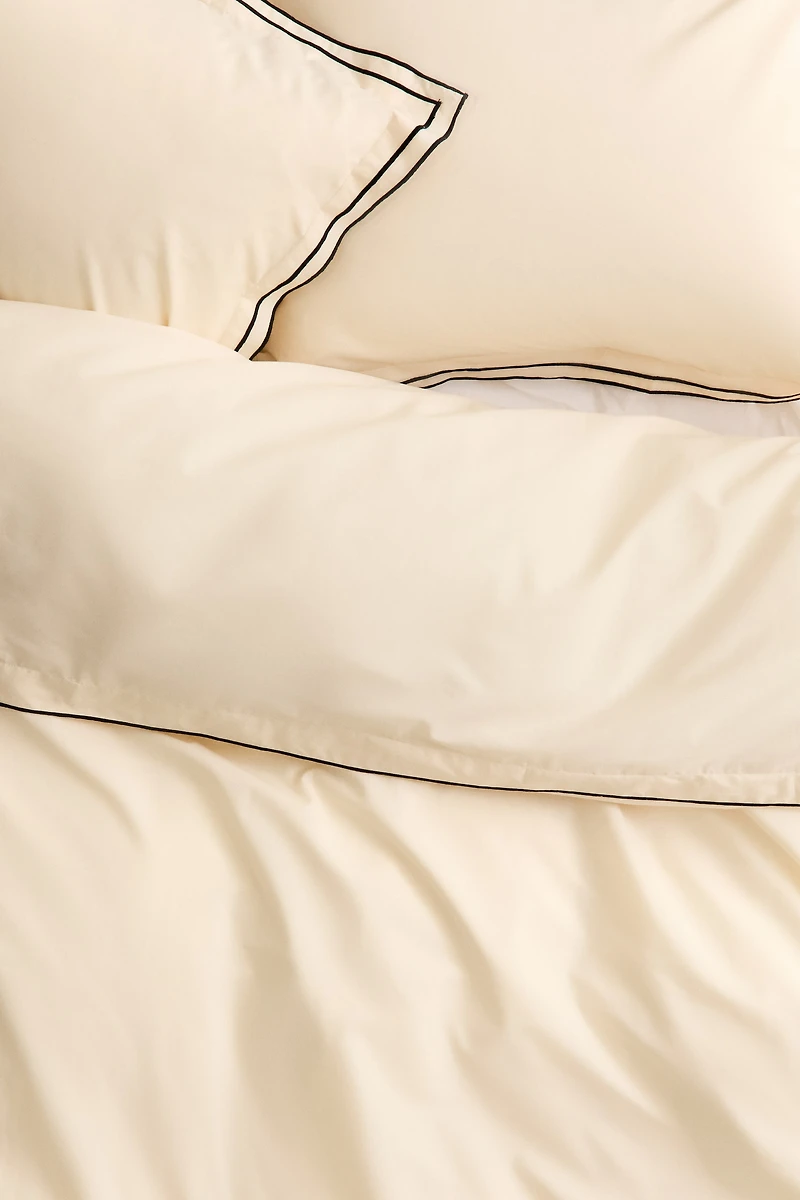 Ensemble de couette lit double en coton