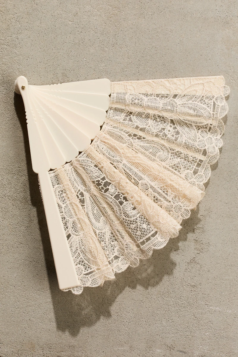 Lace Folding Fan