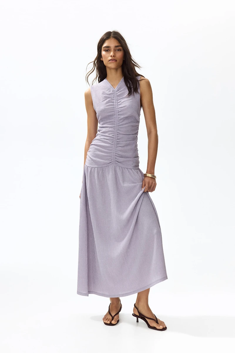 Draped Jersey Dress