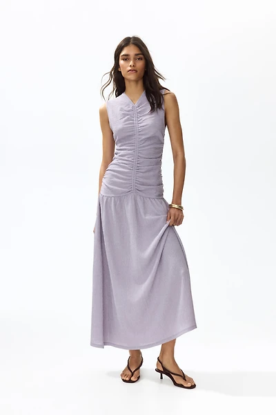 Draped Jersey Dress