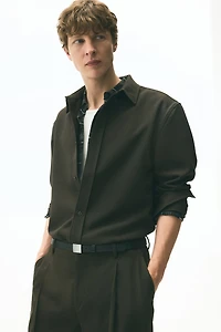 Relaxed-Fit Twill Shirt