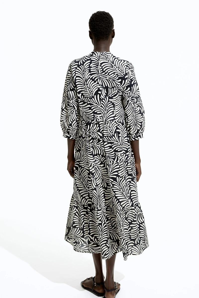 Tiered Midi Dress