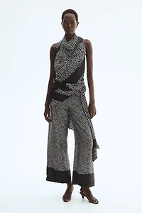 Pants with Layered Skirt