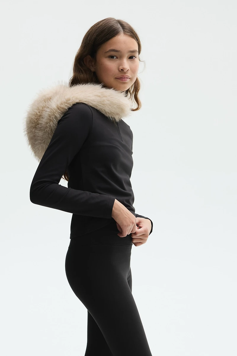 Fleece-Lined Sports Leggings with SoftMove™