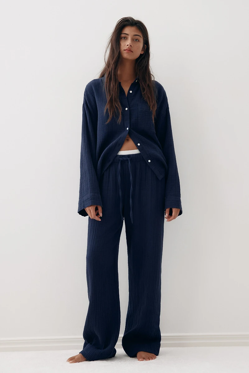 Cotton Muslin Pajamas