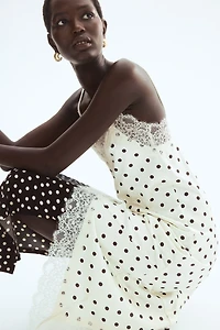 Robe combinaison avec dentelle