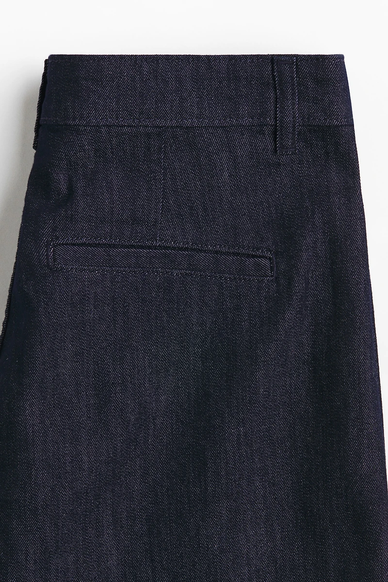 Jean classique jambes amples