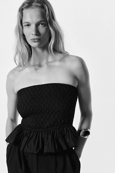 Haut bandeau avec basque