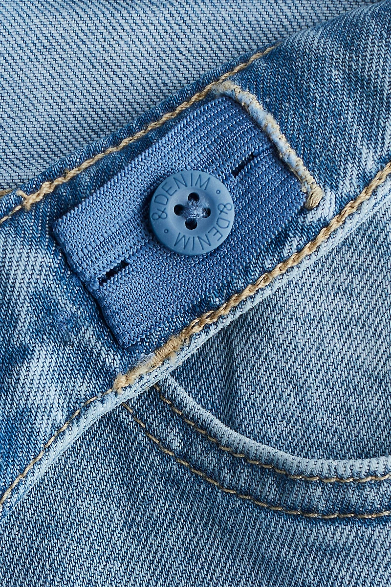 Relaxed Wide Leg Jeans