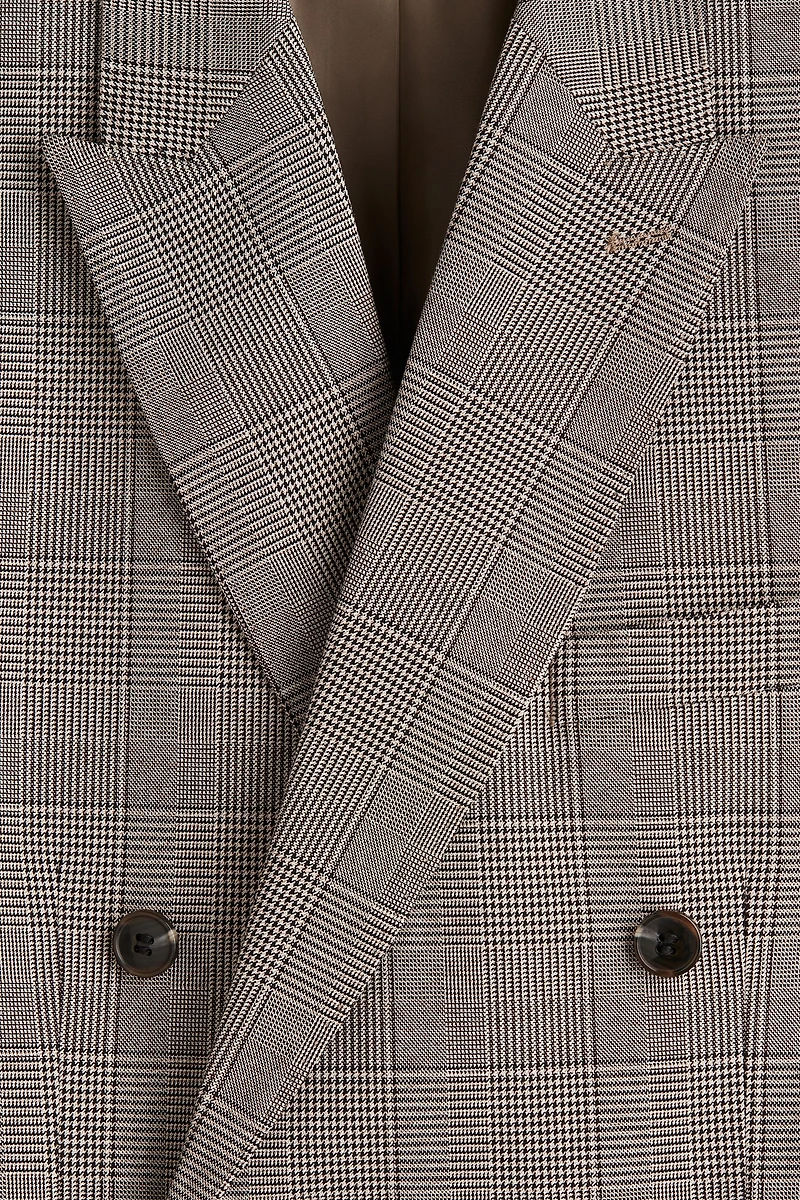 Regular-Fit Double-Breasted Jacket
