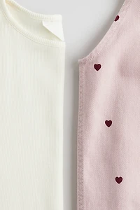 2-piece Dress and Top Set