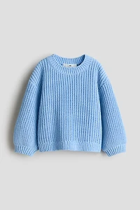 Chenille-Knit Sweater