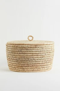 Braided Straw Basket