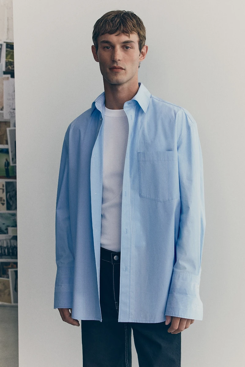 Striped Cotton Shirt