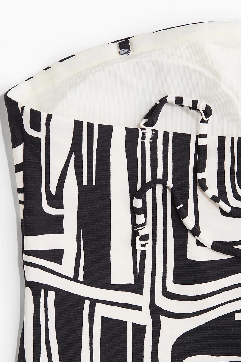 Costume de bain bandeau coussiné