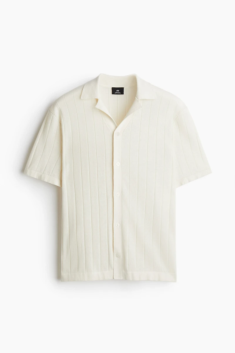 Regular-Fit Linen-Blend Resort Shirt