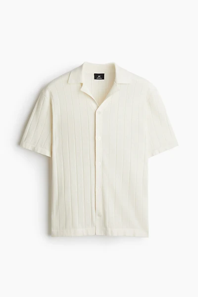 Regular-Fit Linen-Blend Resort Shirt
