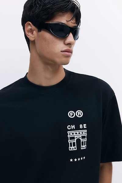 Loose-Fit Washed T-Shirt