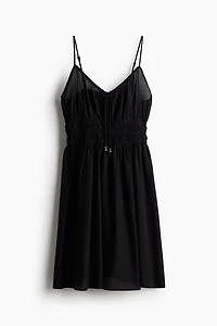 Smocked Strappy Dress