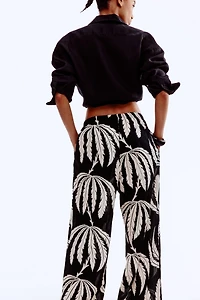 Cotton Drawstring Pants
