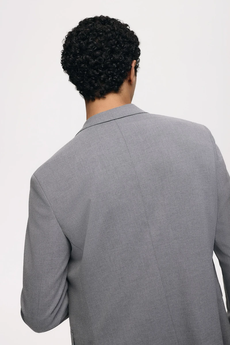 Slim-Fit Single-Breasted Jacket
