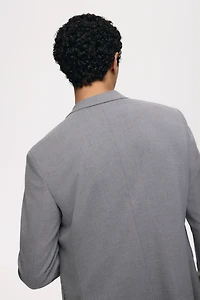 Slim-Fit Single-Breasted Jacket