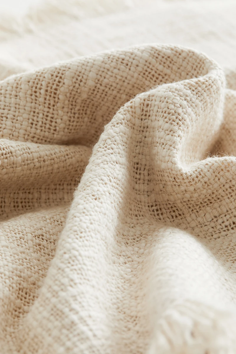 Housse de coussin flammée