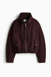 Linen-Blend Jacket
