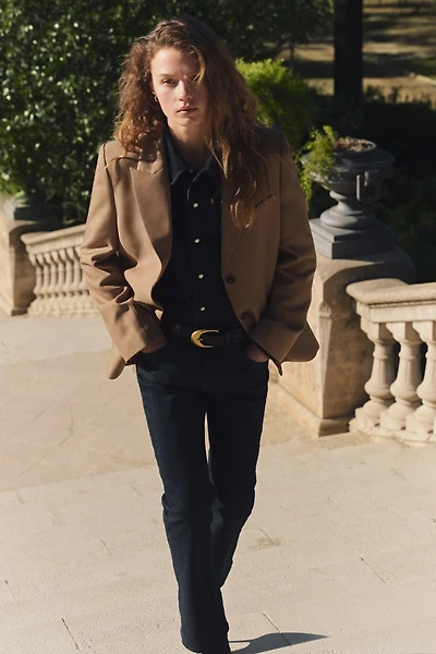 Slim Straight High Waist Jeans