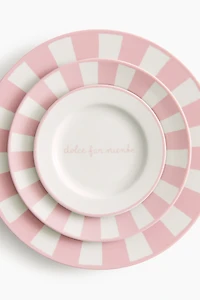 Small Porcelain Plate with Motif