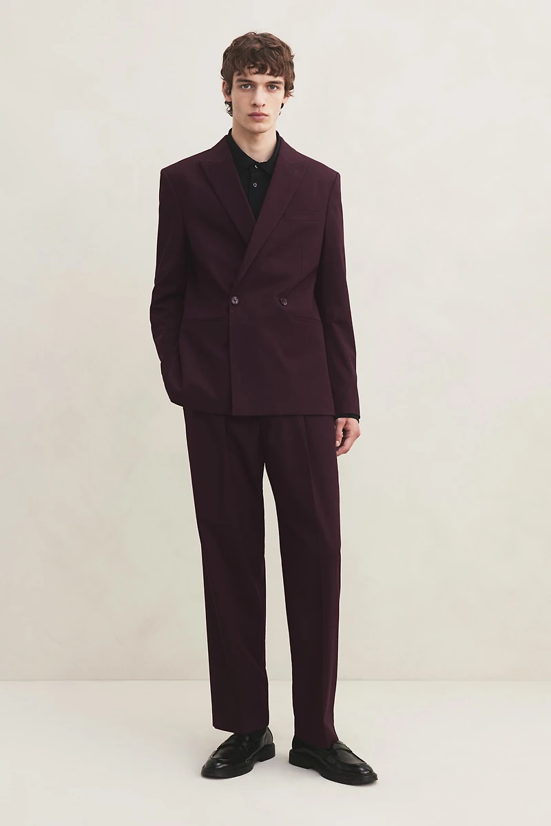 Pantalon de costume Coupe Décontractée