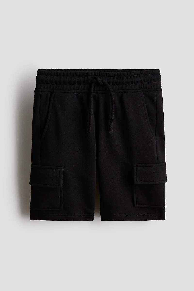 Short cargo en molleton