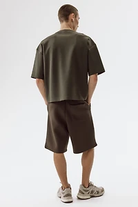 Relaxed-Fit Scuba Shorts