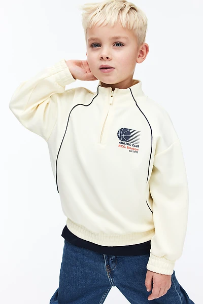 Half-zip Sweatshirt