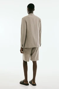 Relaxed-Fit Double-Breasted Blazer