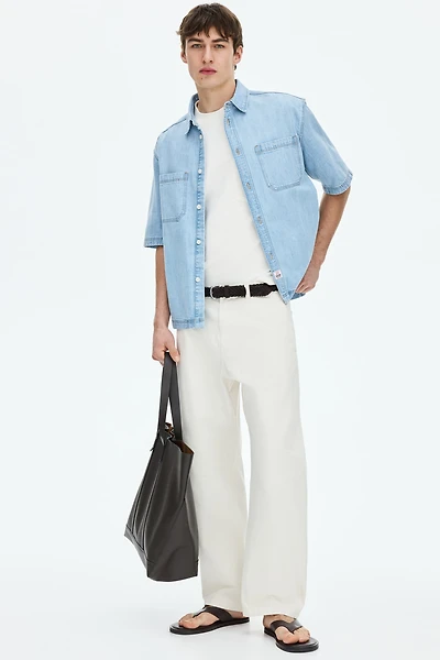 Relaxed-Fit Denim Shirt