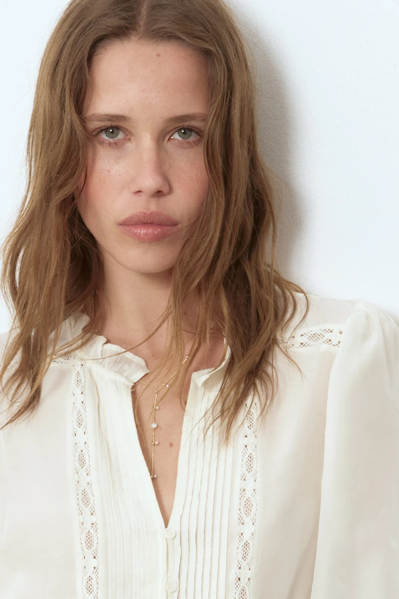 Viscose-Blend Tunic Dress