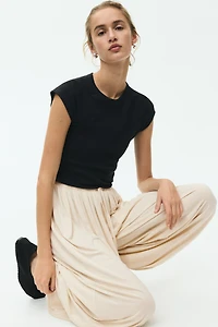 Pantalon à cordon avec jambes ballon