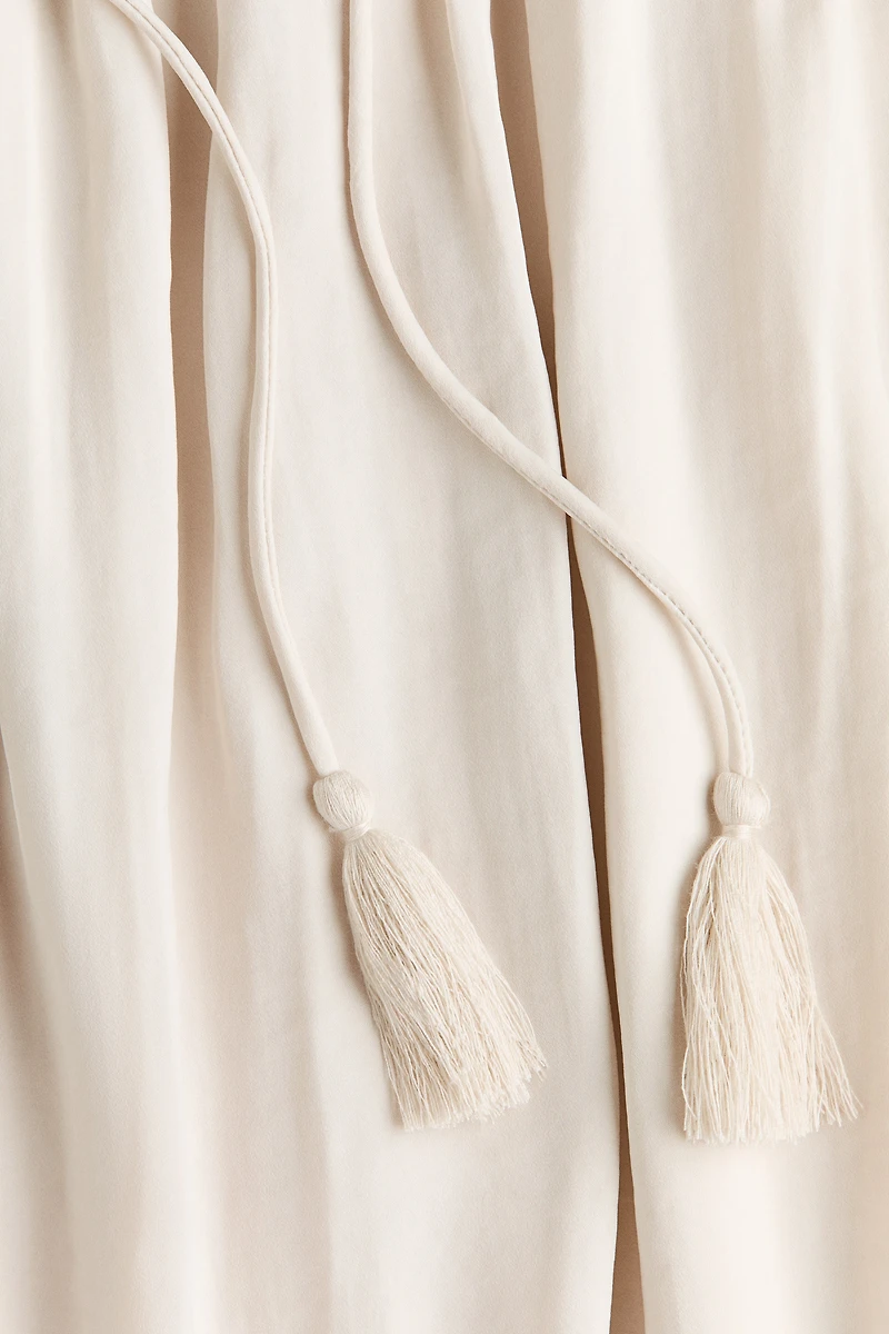 Tasseled Maxi Skirt