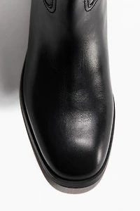 Bottes en cuir