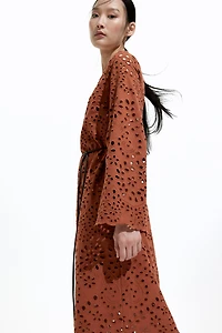 Robe en broderie anglaise