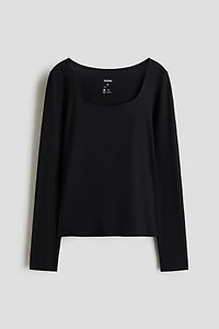 Warming Slim-Fit Long-Sleeved Top