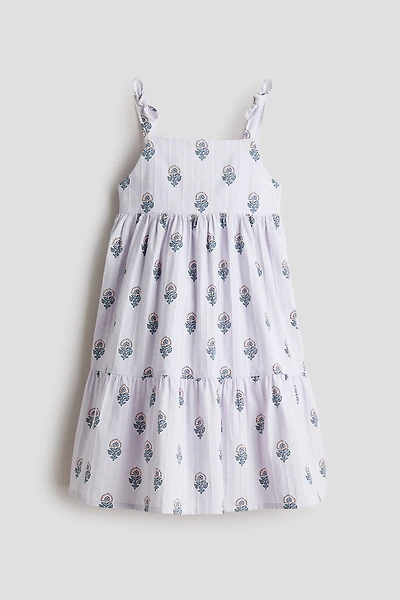 Tiered Cotton Dress