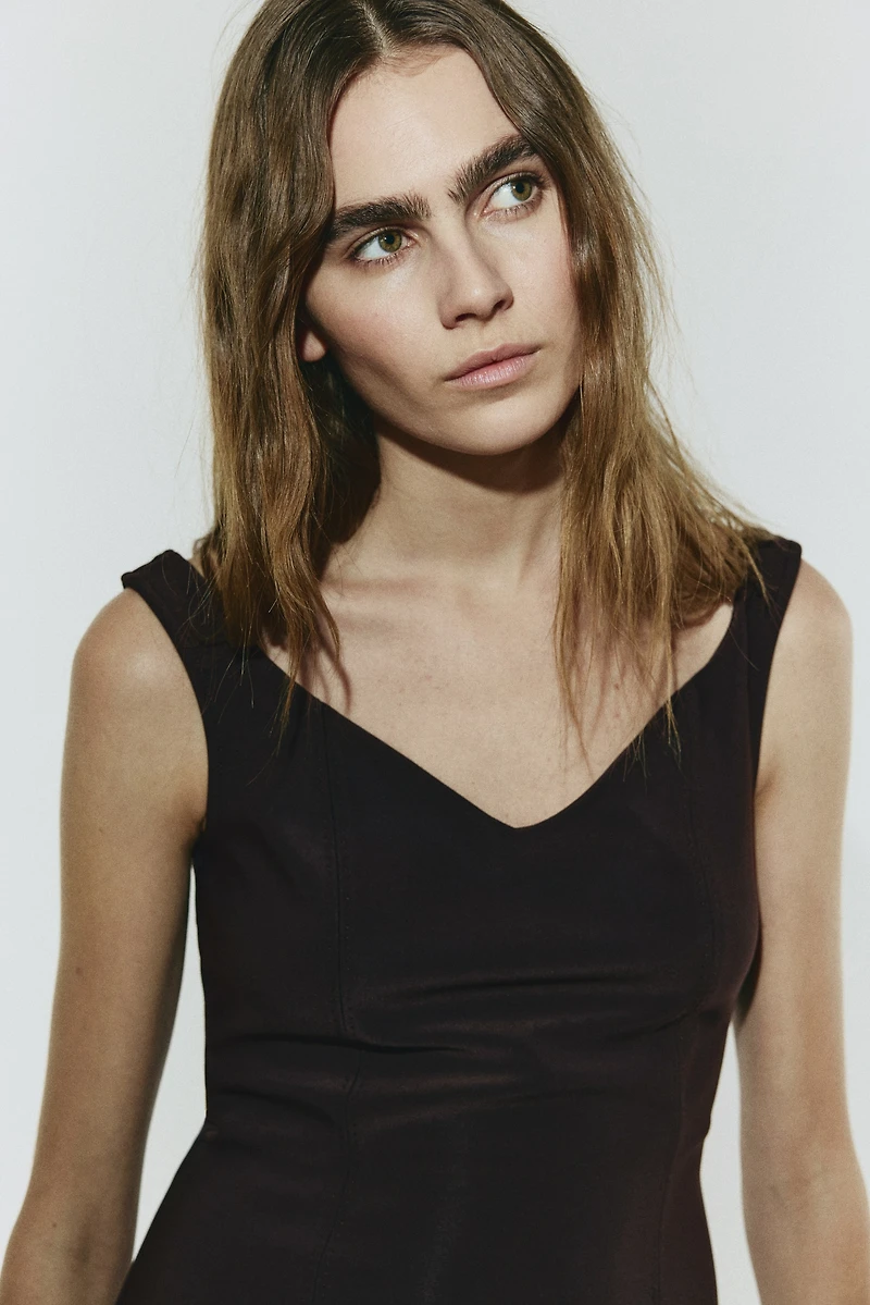 Off-the-Shoulder Jersey Dress