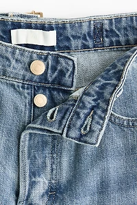 Wide-Leg Regular Waist Jeans