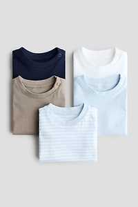 Lot de 5 T-shirts en coton