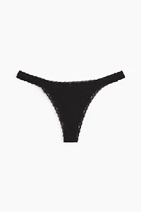 5-Pack Cotton Thong Briefs