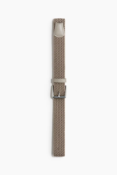 Elasticized Fabric Belt